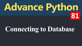 How to make Connection to Database in Python Hindi