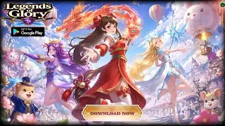 legends of glory idle arena gameplay endless strategic adventure rpg android