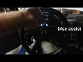 Epower steering first test