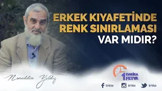 Erkek kıyafetinde renk sınırlaması var mıdır?