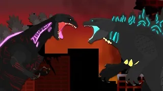 legendary godzilla vs shin godzilla dinomania fan film 2019 