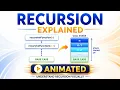 Recursion Explained in 5 Minutes Base Case Call Stack Examples