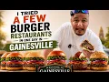 I tried multiple burger restaurants in one day in Gainesville Florida the Gainesville Burger tour