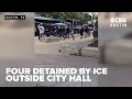 4 detained by ICE outside Austin City Hall after DPS traffic stop