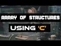 Array of Structures using C