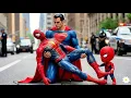 Unexpected Team-Up Superman and What Happened to Spider-Man Superhero Short Film