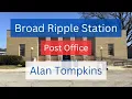Broad Ripple Indiana Post Office Building and Mural