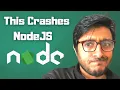 3 New Ways to Crash your NodeJS Server Update Node JS today Feb 2021 Security Update