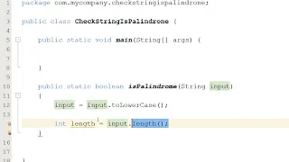 Java How to Check if a Is a Palindrome Simple