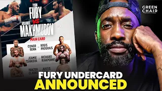 Tyson Fury Undercard revealed Heayweight title fight Frazer Clarke back