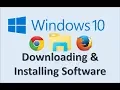 Computer Fundamentals - Install Software in Windows 10
