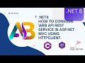 Consuming ASP NET C net 8 core Web API REST Service In ASP NET C Using HttpClient