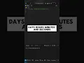 Q22 Human readable duration format with JavaScript