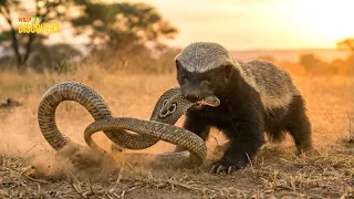 When a Honey Badger Shows Its Enemies Who’s Untouchable || Documentary Wild Animals 4K