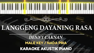 Langgeng Dayaning Rasa ( LDR ) - Denny Caknan ( MALE KEY - Karaoke Piano )