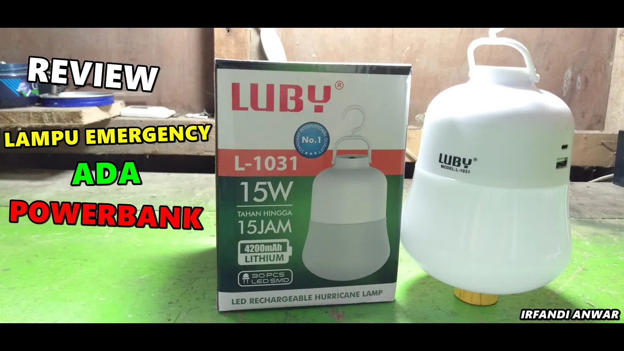 Lampu emergency led generator System terbaru - Luby L-905