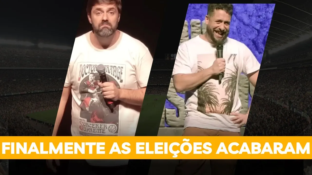 STAND UP - NÃO AGUENTO MAIS AS ELEIÇÕES - MAURICIO MEIRELLES - FABIO RABIN