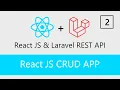 02 React JS CRUD Application - Develop Laravel REST API
