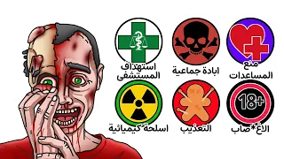 جرائم الحرب المحرمة التي لا تغتفر دندنها