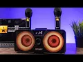 Download Lagu This $80, 2 Microphone Karaoke RGB Bluetooth Stereo Speaker is POWERFULL!!!! SD-317 REVIEW