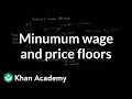 Minimum wage and price floors Microeconomics Khan Academy