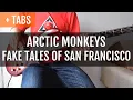 Download Lagu Arctic Monkeys - Fake Tales of San Francisco (Bass Cover with TABS!)