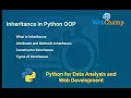 Python 16 Inheritance in Python Learn Object-Oriented Programming Concepts Types of Inheritance