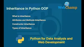 Python 16 Inheritance in Python Learn Object-Oriented Programming Concepts Types of Inheritance