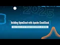 Cloudstack Conference 2025 Building OpenCloud with Apache CloudStack - David Humes