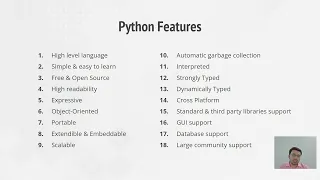 Python 006 Python Features Gujarati Language