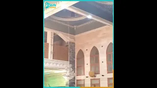 أحد عناصر وزارة الدفاع السورية يرفع آذان الفجر من جامع صوفان في اللاذقية بشهر رمضان   جوكوم       دندنها