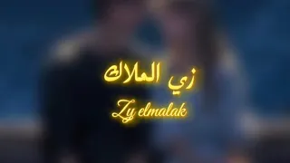 Abdelrahman Ibrahem Zy Elmalak Lyrics Video زي الملاك عبدالرحمن ابراهيم 