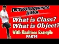 What is Class and What is Object in JAVA KRISHNA IN KANNADA