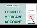 Medicare Login - How to Sign in to Medicare Gov Account 2023