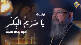 Fr Boktor Nessim Ya Mariam El Bekr Song ترنيمة يا مريم البكر ابونا بقطر نسيم قناة الحرية 