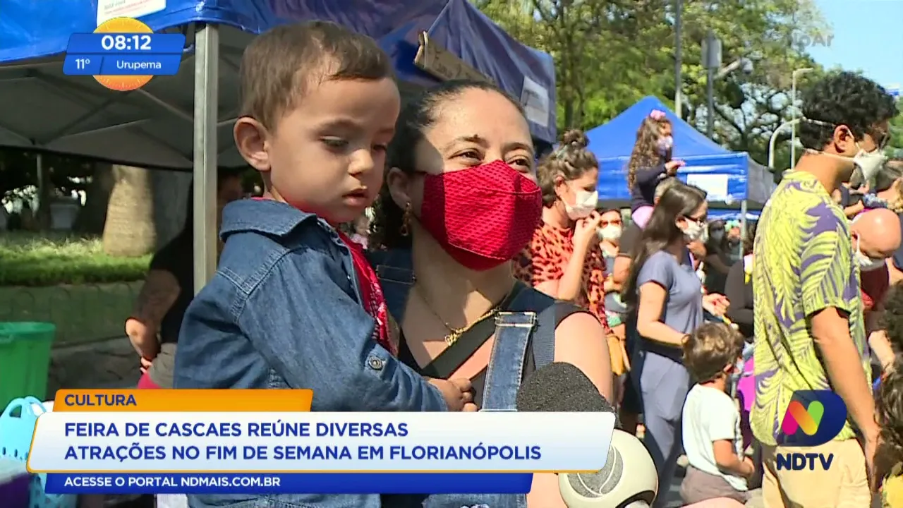 Feira de Cascaes reuniu diversas atrações no fim de semana