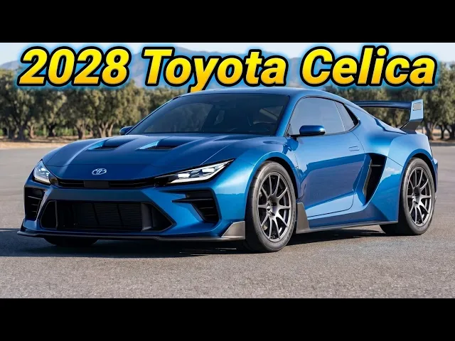 The 2028 Toyota Celica is Returning—and It’s a 400-HP Mid-Engine Monster
