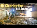Lagu Erosion and Barn Damage After Heavy Rain + Digging Out the Old Barn | Farm Renovation in France #112