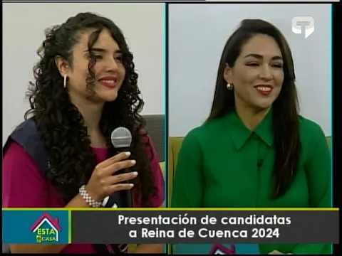 Daniela León, María José Barzallo Cordero y Josselyne Rodas, candidatas a Reina de Cuenca 2024