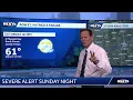 LIVE March 13 - Severe alert Sunday night