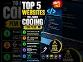 Top 5 FREE Coding Websites Every Beginner Must Know