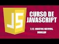 Curso de Javascript - 2 12 Objetos nativos Boolean