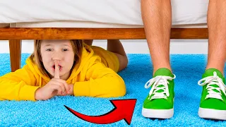 Trẻ học cách chơi trốn tìm một cách an toàn