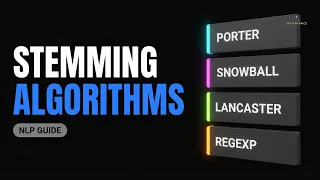 Stemming in NLP Explained Porter Snowball Lancaster Regexp Stemmer With Python Examples