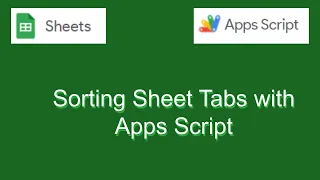 Google Sheets - Apps Script