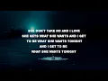 Luke Bryan - What She Wants Tonight (Lyrics)