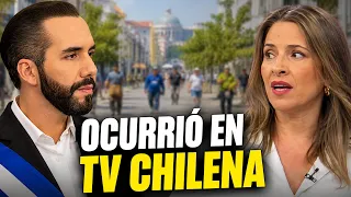 TV CHILENA ALUCINA con Nayib Bukele: El Salvador ya NO DESTACA solo por su Seguridad