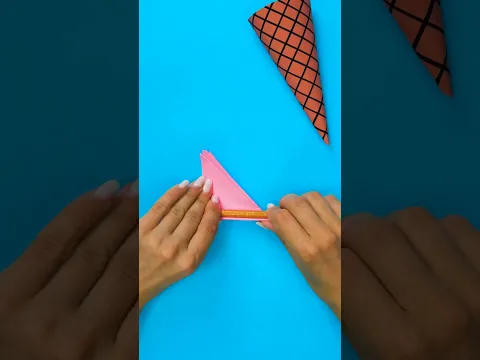 DIY Paper Ice Cream! 🍦📄 No Melt Guaranteed! ✨