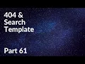 404 Search Template WordPress Theme Development Part 61 Tech Tian