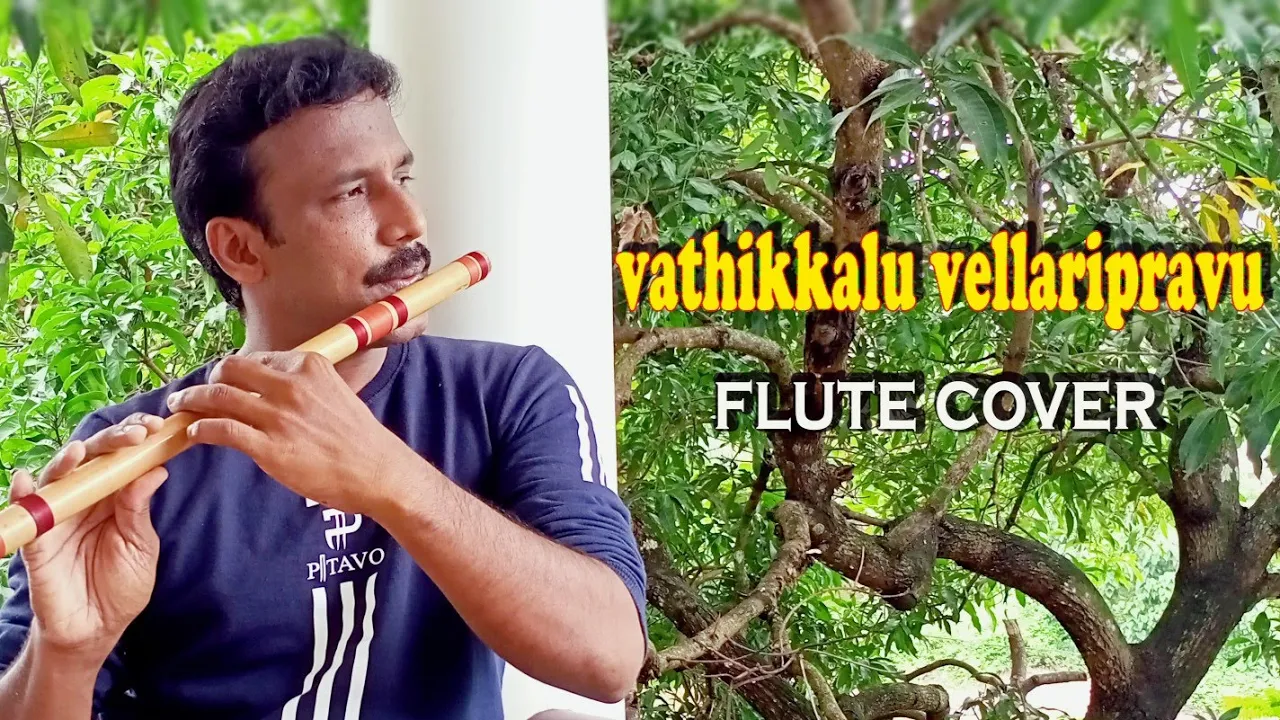 Vathikkalu Vellaripravu | Flute Cover | Sufiyum Sujatayum | M Jayachandran Vathikkalu Vellaripravu | Flute Cover | Sufiyum Sujatayum | M Jayachandran